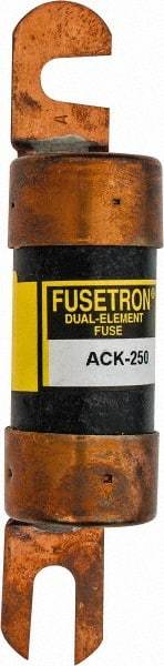 Cooper Bussmann - 250 Amp Time Delay Fast-Acting Forklift & Truck Fuse - 80VAC, 80VDC, 4.71" Long x 1" Wide, Littelfuse CCK250, Bussman ACK-250, Ferraz Shawmut ACK250 - Best Tool & Supply