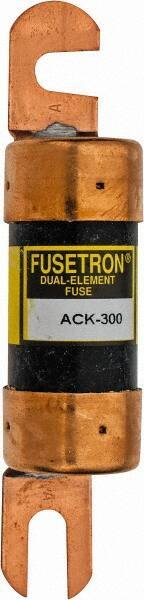 Cooper Bussmann - 300 Amp Time Delay Fast-Acting Forklift & Truck Fuse - 80VAC, 80VDC, 4.71" Long x 1" Wide, Littelfuse CCK300, Bussman ACK-300, Ferraz Shawmut ACK300 - Best Tool & Supply