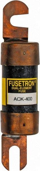 Cooper Bussmann - 400 Amp Time Delay Fast-Acting Forklift & Truck Fuse - 80VAC, 80VDC, 4.71" Long x 1" Wide, Bussman ACK-400, Ferraz Shawmut ACK400 - Best Tool & Supply