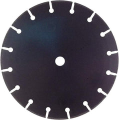 Disston - 3" Diam, 3/8" Arbor Hole Diam, Wet & Dry Cut Saw Blade - Tungsten Carbide-Tipped, Standard Round Arbor - Best Tool & Supply