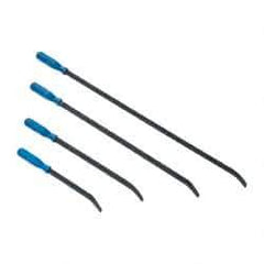 Value Collection - 4 Piece Pry Bar Set - Includes 12, 17, 25 & 31" Lengths - Best Tool & Supply