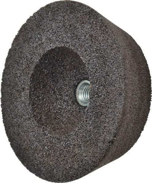 Norton - 6" Diam, 2" Overall Thickness, 16 Grit, Type 11 Tool & Cutter Grinding Wheel - Very Coarse Grade, Silicon Carbide, P Hardness, 6,000 RPM - Best Tool & Supply