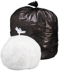 Ability One - 1 mil Thick, Heavy-Duty Trash Bags - Low-Density Polyethylene (LDPE), 36" Wide x 58" High, Orange - Best Tool & Supply