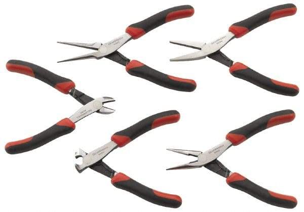 GearWrench - 5 Piece Mini Plier Set - Comes in Tray - Best Tool & Supply