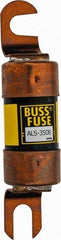 Cooper Bussmann - 350 Amp Time Delay Fast-Acting Forklift & Truck Fuse - 125VAC, 125VDC, 4.71" Long x 1" Wide, Bussman ALS-350, Ferraz Shawmut ALS350 - Best Tool & Supply