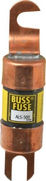 Cooper Bussmann - 500 Amp Time Delay Fast-Acting Forklift & Truck Fuse - 125VAC, 125VDC, 4.71" Long x 1" Wide, Bussman ALS-500, Ferraz Shawmut ALS450 - Best Tool & Supply