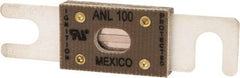 Cooper Bussmann - 100 Amp Non-Time Delay Fast-Acting Forklift & Truck Fuse - 125VAC, 80VDC, 3.18" Long x 0.75" Wide, Littelfuse CNL100, Bussman ANL-100, Ferraz Shawmut CNL100 - Best Tool & Supply