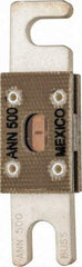 Cooper Bussmann - 500 Amp Non-Time Delay Fast-Acting Forklift & Truck Fuse - 125VAC, 80VDC, 3.18" Long x 0.75" Wide, Littelfuse CNN500, Bussman ANN-500, Ferraz Shawmut CNN500 - Best Tool & Supply