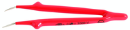 6" OAL INSULATED TWEEZERS ANGLED - Best Tool & Supply