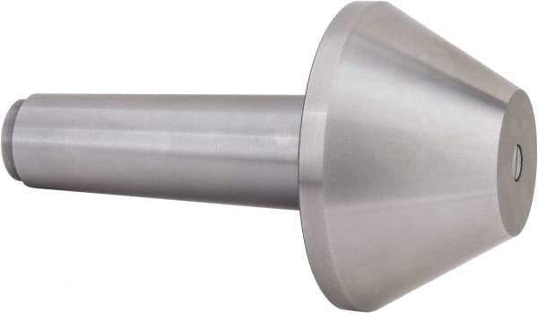 Riten - MT6 Taper Shank, 6-1/2" Head Diam Live Center - 4-5/16" Head Length, 3" Point Diam, 4-15/16" Point Len, 4,800 Lb Max Workpc, Bull Nose Point - Best Tool & Supply