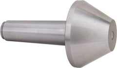 Riten - MT6 Taper Shank, 6-1/2" Head Diam Live Center - 4-5/16" Head Length, 3" Point Diam, 4-15/16" Point Len, 4,800 Lb Max Workpc, Bull Nose Point - Best Tool & Supply