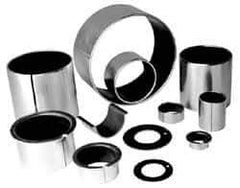 TriStar - 3/16" Inside x 1/4" Outside Diam, Steel/PTFE Sleeve Bearing - 3/8" OAL - Best Tool & Supply