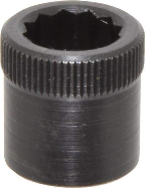 Holo-Krome - 3/8-16" Thread Uncoated Steel Allen Nut - 3/8" Diam, 3/8" Hex Key - Best Tool & Supply