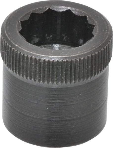 Holo-Krome - 1/2-20" Thread Uncoated Steel Allen Nut - 1/2" Diam, 1/2" Hex Key - Best Tool & Supply