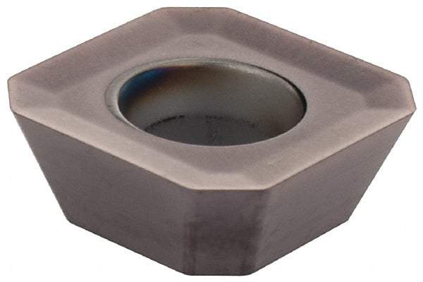 Kennametal - SEHT43 Grade KC510M Carbide Milling Insert - TiAlN Finish, 3/16" Thick, 1/2" Inscribed Circle, 1mm Corner Radius - Best Tool & Supply