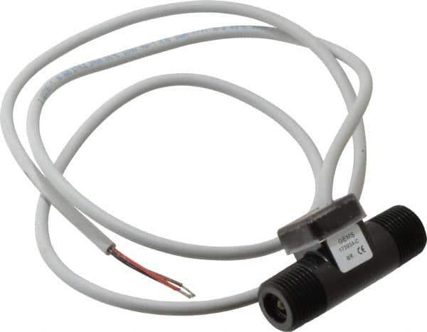 Gems Sensors - 200 psi, Nylon Housing, Turbine Flow Rate Sensor - 0.26 to 4 Flow Set Point, 0.26 to 4 GPM - Best Tool & Supply