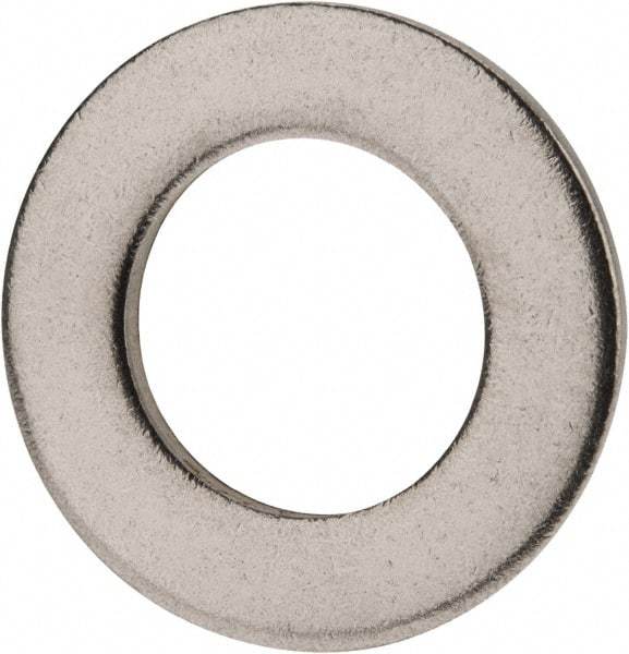 Value Collection - M16 Screw, Grade 316 Stainless Steel Standard Flat Washer - 17mm ID x 30mm OD, Plain Finish - Best Tool & Supply