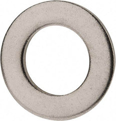 Value Collection - M16 Screw, Grade 316 Stainless Steel Standard Flat Washer - 17mm ID x 30mm OD, Plain Finish - Best Tool & Supply