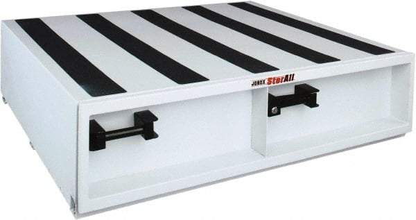 Jobox - 48" Wide x 13" High x 48" Deep Utility Chest - Fits Van Floor or Truck Bed - Best Tool & Supply