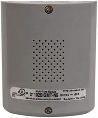 Edwards Signaling - 120 VAC, Base Mount Signal Combination Tone Card - 3R, 4X NEMA Rated, IP54 Ingress Rating, 0.05 Amp, 79 dB at 10 Ft. to 89 dB at 1m Adjustable Output, For Use with 102 Series Stacklights - Best Tool & Supply