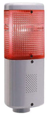 Edwards Signaling - LED Lamp, Amber, Green, Red, Flashing and Steady, Stackable Tower Light Module - 120 VAC, 0.12 Amp, IP65 Ingress Rating, 3R, 4X NEMA Rated, Pipe Mount - Best Tool & Supply