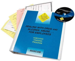 Marcom - Dealing with Drug and Alcohol Abuse for Employees, Multimedia Training Kit - 19 Minute Run Time DVD, English and Spanish - Best Tool & Supply