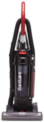 Sanitaire - Single Motor Bagless Heavy-Duty Upright Vacuum Cleaner - 15" Cleaning Width, 10" Amps, Comfort Hand Grip, Black - Best Tool & Supply