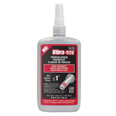 Vibra-Tite - 250 mL Bottle, Red, High Strength Threadlocker - Best Tool & Supply