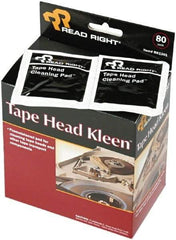 READ RIGHT - Sealed Pads - Use with Clean tape Heads, Guides, Capstans, Plastic Rollers & Other Electronic Components. - Best Tool & Supply