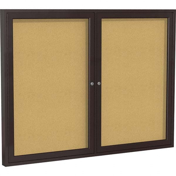 Ghent - Cork Bulletin Boards Style: Enclosed Cork Bulletin Boards Color: Natural Cork - Best Tool & Supply