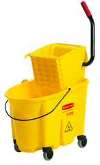 WaveBrake 35 Quart Mop Bucket and Wringer System - Best Tool & Supply