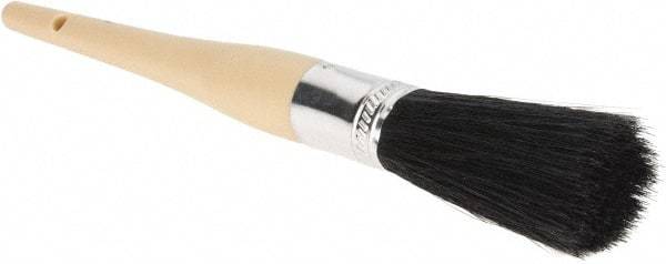 Weiler - 1-1/8" Oval Sash Brush - 2-1/4" Bristle Length - Best Tool & Supply