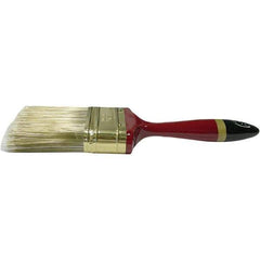 Weiler - 3" Flat Nylon/Polyester Varnish Brush - 3" Bristle Length, 7-1/8" Poly Foam Handle - Best Tool & Supply