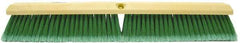 Weiler - 24" General Purpose Synthetic Push Broom - 3" Bristle Length, Foam Block, Threaded Handle Connection, Handle Sold Separately - Best Tool & Supply