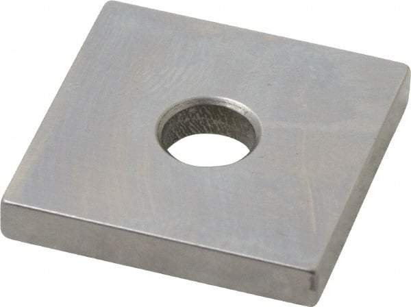 Mitutoyo - 0.147" Square Steel Gage Block - Accuracy Grade 0, Includes Certificate of Inspection - Best Tool & Supply