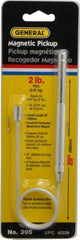 General - 20" Long Magnetic Retrieving Tool - 2 Lb Max Pull, 1/4" Head Diam, Aluminum - Best Tool & Supply