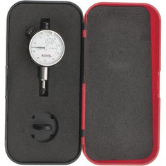 SPI - 1/4" Range, 0-50-0 Dial Reading, 0.001" Graduation Dial Drop Indicator - 1-1/2" Dial, 0.1" Range per Revolution, Revolution Counter, Includes NPL Traceability Certification - Best Tool & Supply