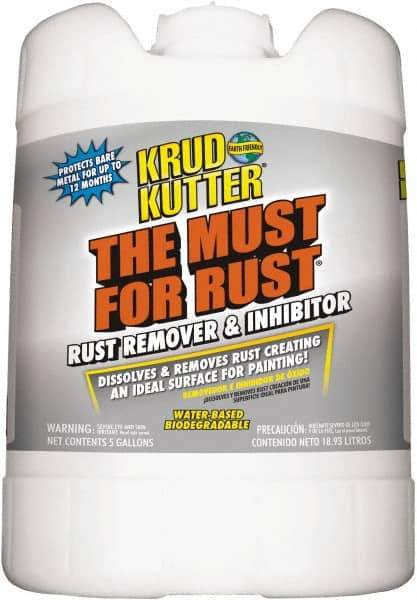 Krud Kutter - 5 Gal Jug Rust Remover - Removes Rust Deposits - Best Tool & Supply