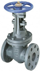 NIBCO - 3" Pipe, Class 250, Flanged Iron Solid Wedge OS & Y Gate Valve - 500 WOG, 250 WSP, Bolted Bonnet - Best Tool & Supply