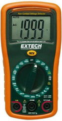 Extech - EX310, CAT III, 600 VAC/VDC, Digital Manual Ranging Multimeter - 200 mOhm, Measures Voltage, Current, Resistance - Best Tool & Supply