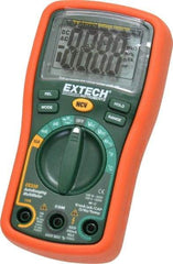 Extech - EX330, CAT III, 600 VAC/VDC, Digital Auto Ranging Multimeter - 40 mOhm, Measures Voltage, Capacitance, Current, Frequency, Resistance, Temperature - Best Tool & Supply