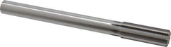 Made in USA - 1" High Speed Steel 8 Flute Chucking Reamer - Straight Flute, 7/8" Straight Shank, 2-3/4" Flute Length, 10-1/2" OAL - Best Tool & Supply