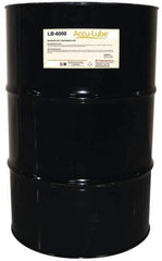 Accu-Lube - Accu-Lube LB-6000, 55 Gal Drum Cutting & Sawing Fluid - Natural Ingredients, For Aluminum Machining, Drilling, Light-Duty Milling, Punching, Tapping - Best Tool & Supply