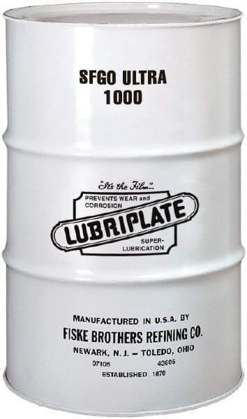 Lubriplate - 55 Gal Drum, Synthetic Gear Oil - 15°F to 400°F, 4900 SUS Viscosity at 100°F, 372 SUS Viscosity at 210°F, ISO 1000 - Best Tool & Supply