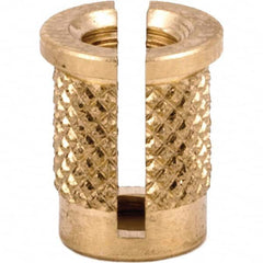 E-Z LOK - Press Fit Threaded Inserts Type: Flanged For Material Type: Plastic - Best Tool & Supply