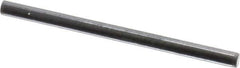 Holo-Krome - 1/8" Diam x 2" Pin Length Grade 8 Alloy Steel Standard Dowel Pin - Black Luster Finish, C 47-58 & C 60 (Surface) Hardness, 1 Beveled & 1 Rounded End - Best Tool & Supply