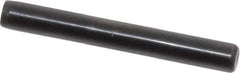 Holo-Krome - 3/16" Diam x 1-1/2" Pin Length Grade 8 Alloy Steel Standard Dowel Pin - Black Luster Finish, C 47-58 & C 60 (Surface) Hardness, 1 Beveled & 1 Rounded End - Best Tool & Supply