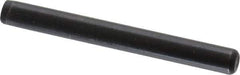 Holo-Krome - 3/16" Diam x 1-3/4" Pin Length Grade 8 Alloy Steel Standard Dowel Pin - Black Luster Finish, C 47-58 & C 60 (Surface) Hardness, 1 Beveled & 1 Rounded End - Best Tool & Supply