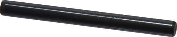 Holo-Krome - 3/16" Diam x 2" Pin Length Grade 8 Alloy Steel Standard Dowel Pin - Black Luster Finish, C 47-58 & C 60 (Surface) Hardness, 1 Beveled & 1 Rounded End - Best Tool & Supply