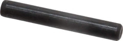 Holo-Krome - 1/4" Diam x 1-3/4" Pin Length Grade 8 Alloy Steel Standard Dowel Pin - Black Luster Finish, C 47-58 & C 60 (Surface) Hardness, 1 Beveled & 1 Rounded End - Best Tool & Supply